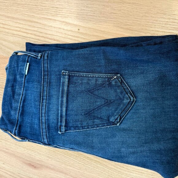 Mother Women's High Waisted Looker Ankle Fray Jean - Picture 3 of 4